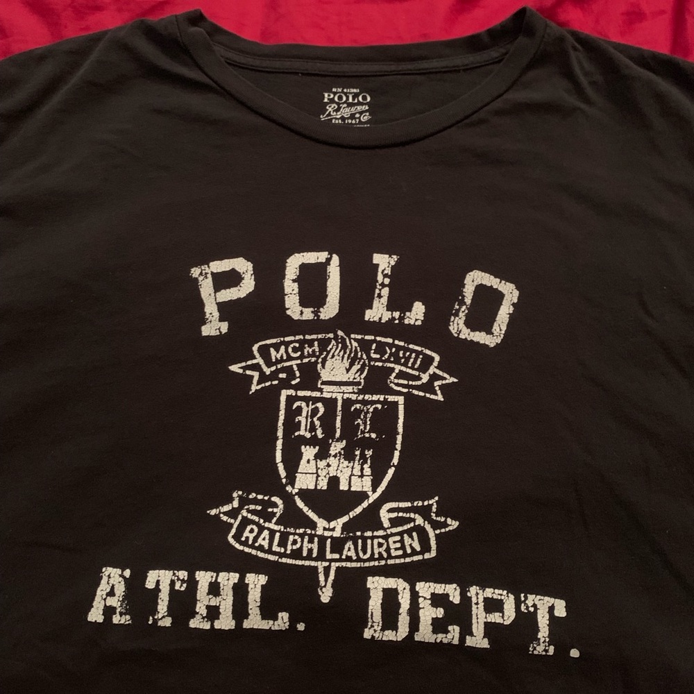 Men’s Polo Ralph Lauren 2XL Black Tee